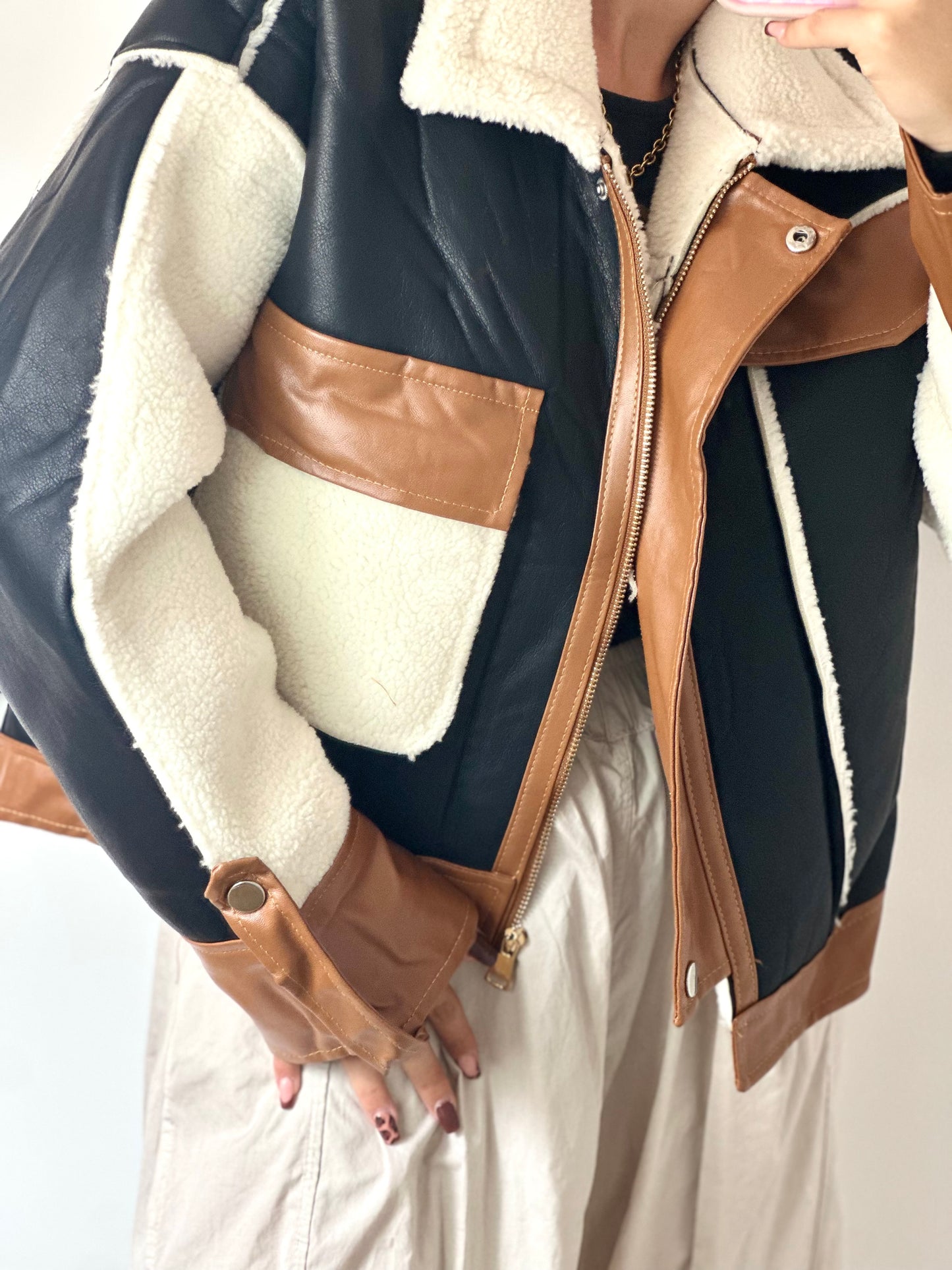 ABRIGO BORRE COMBINADO