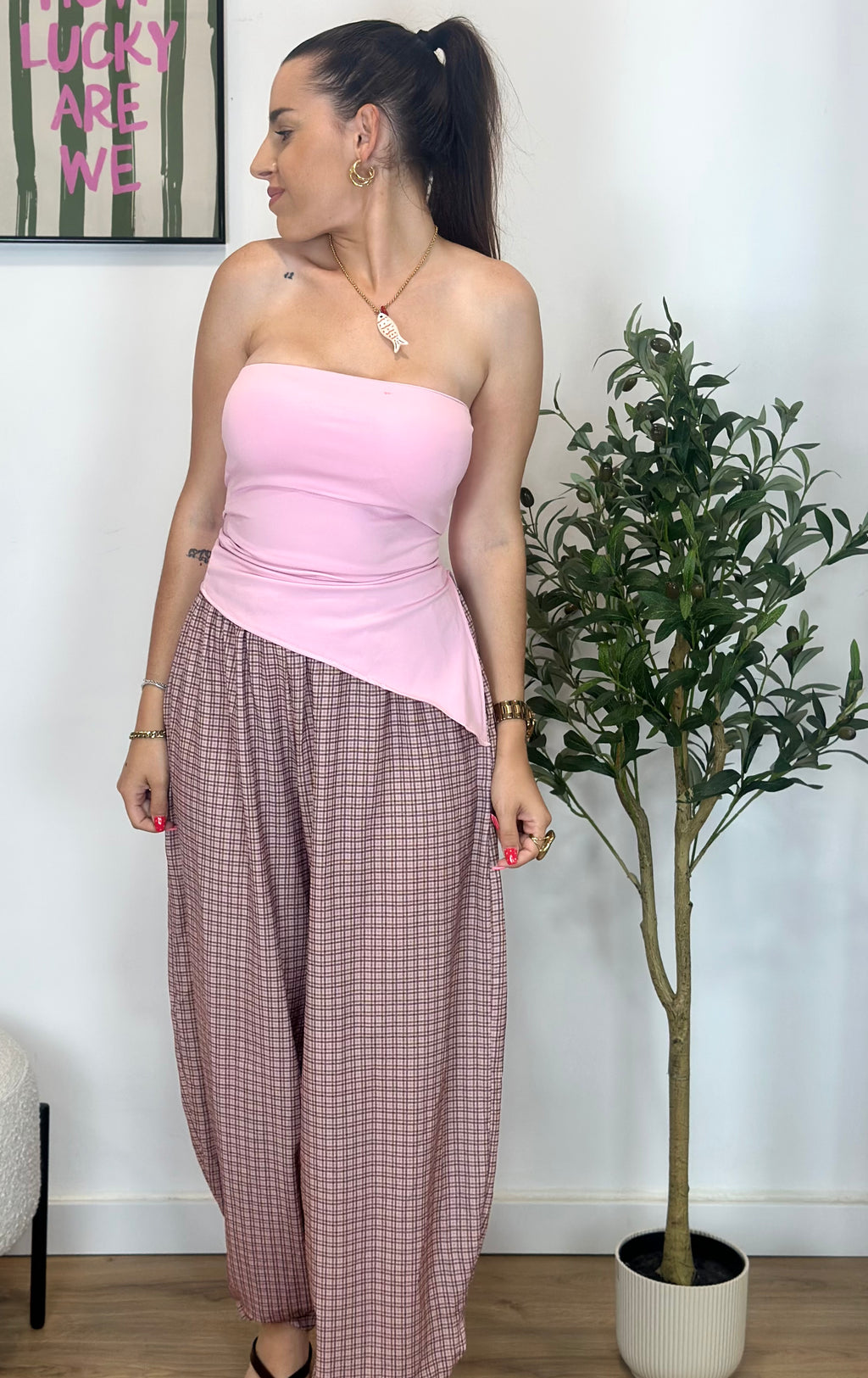 PANTALON BOMBACHO LAZO