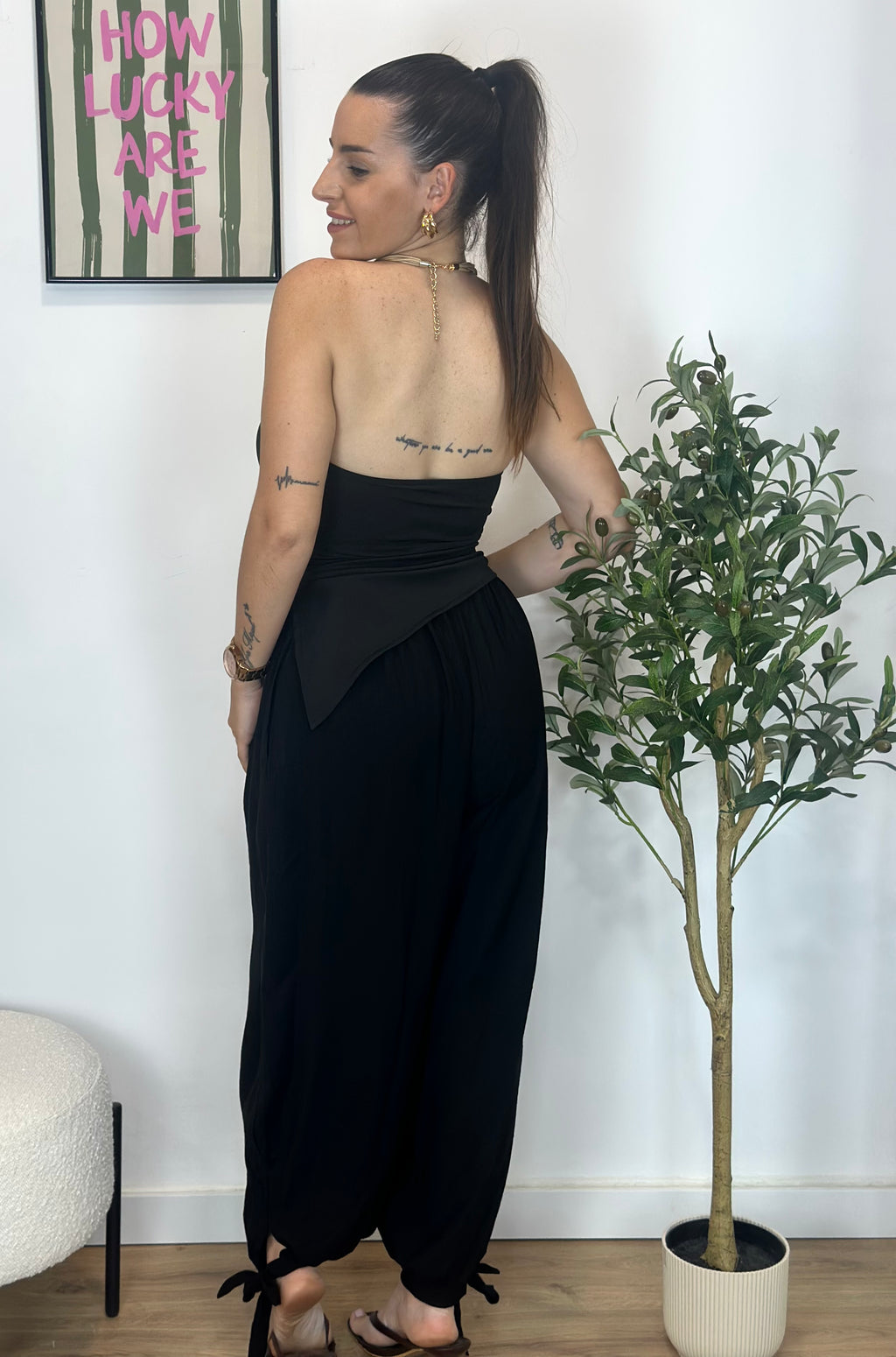 PANTALÓN BOMBACHO LAZE BLACK