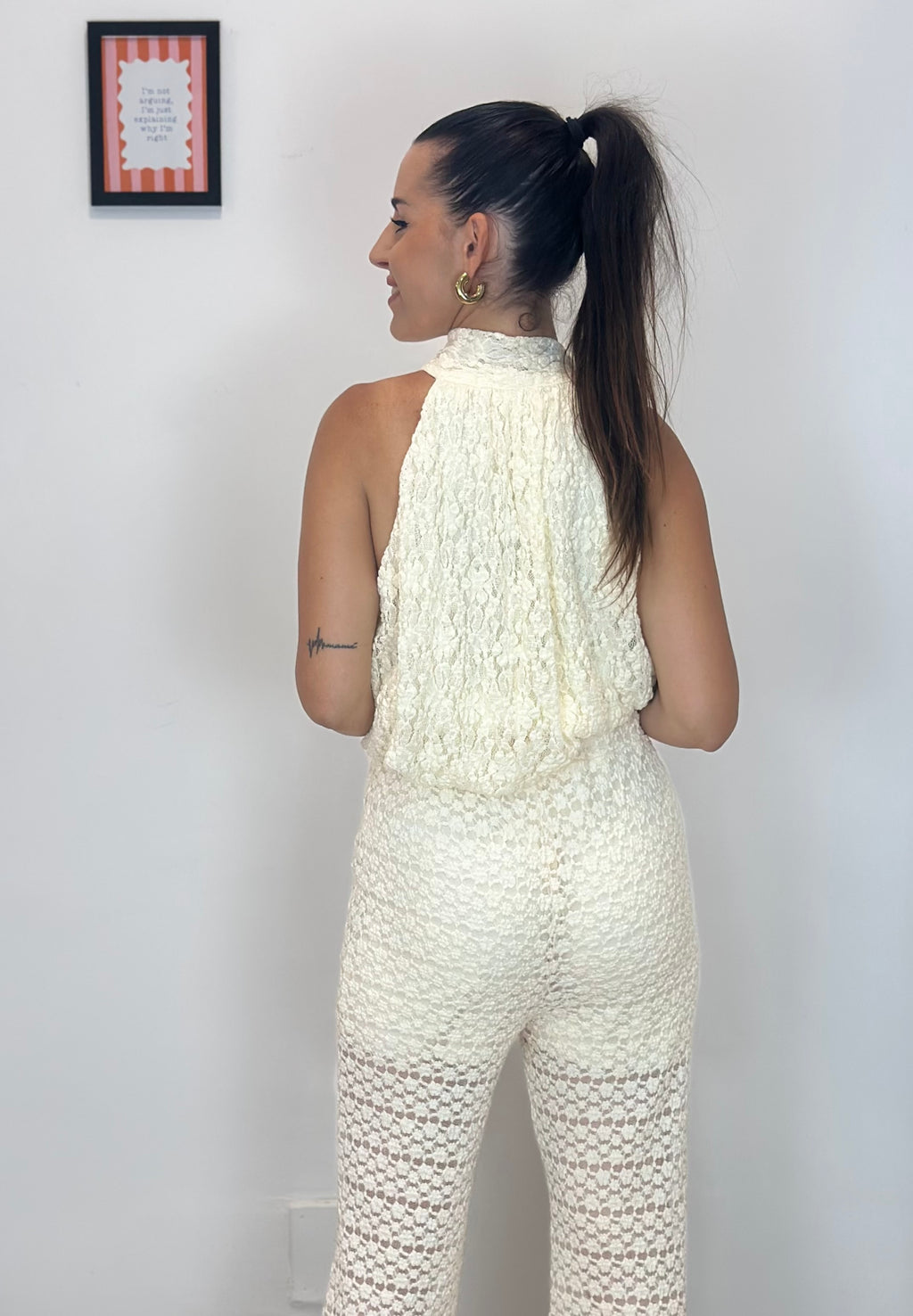 PANTALÓN ENCAJE PREMIUM