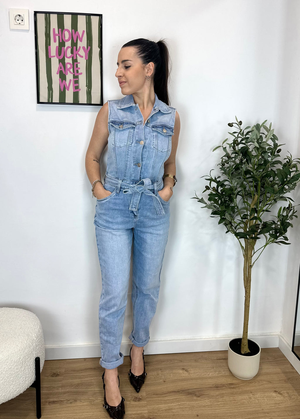 MONO DENIM CINTURÓN