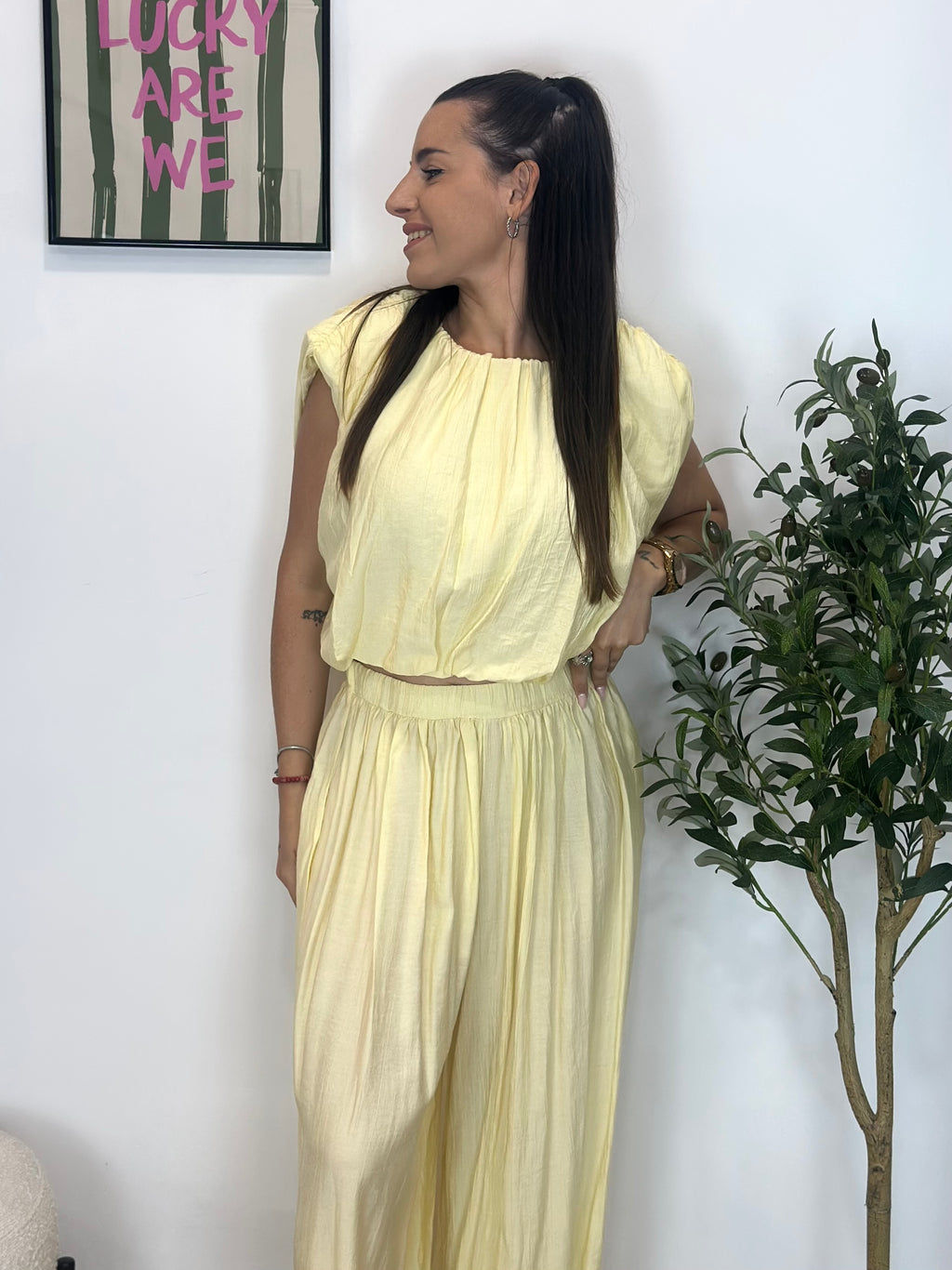 CONJUNTO BOMBACHO YELLOW