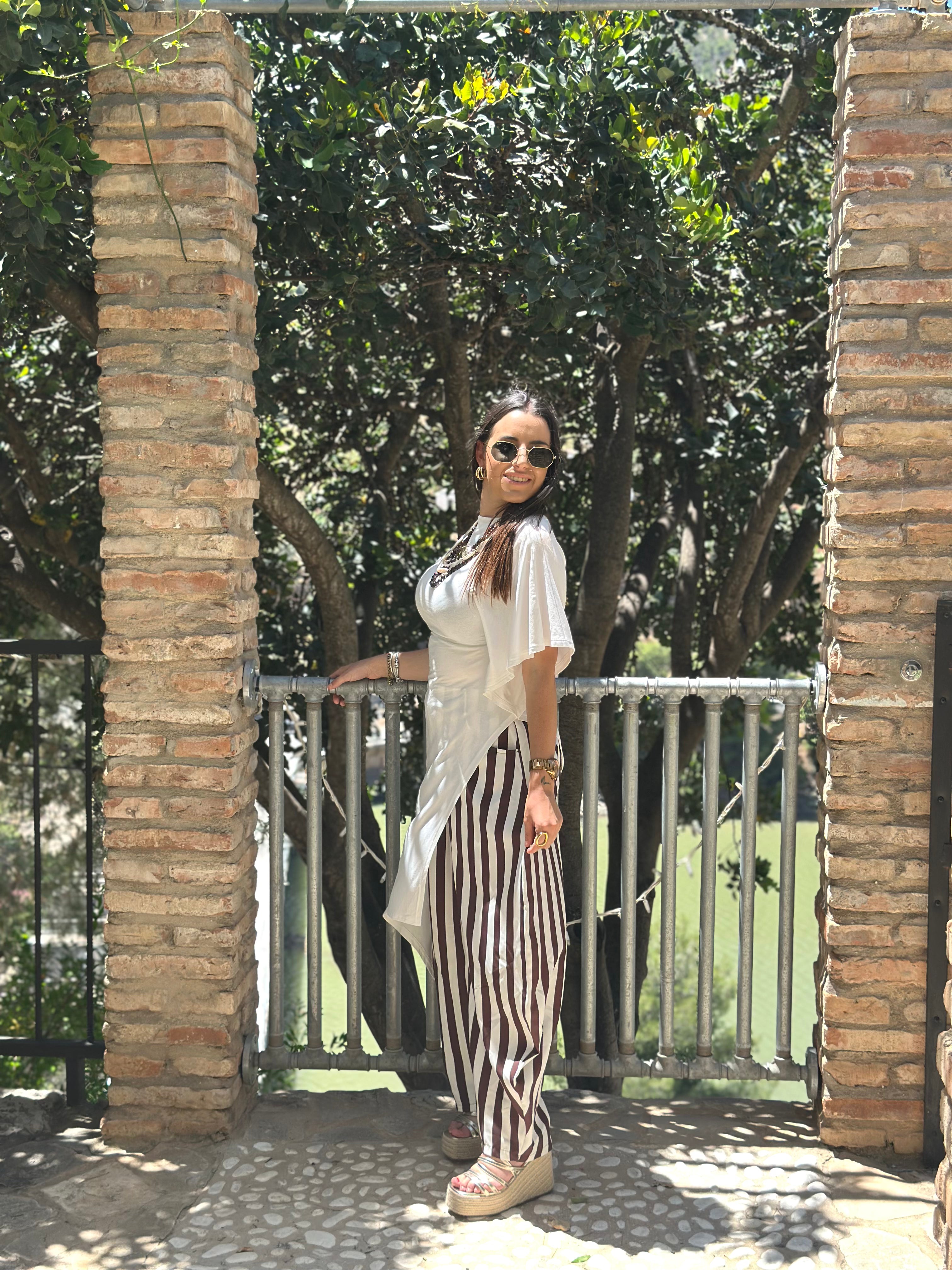 PANTALÓN BALLOON RAYAS