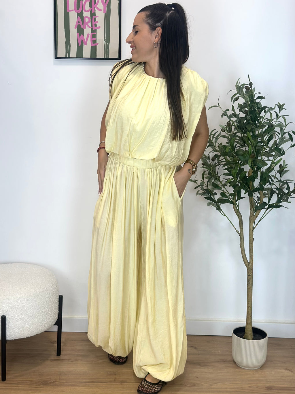CONJUNTO BOMBACHO YELLOW