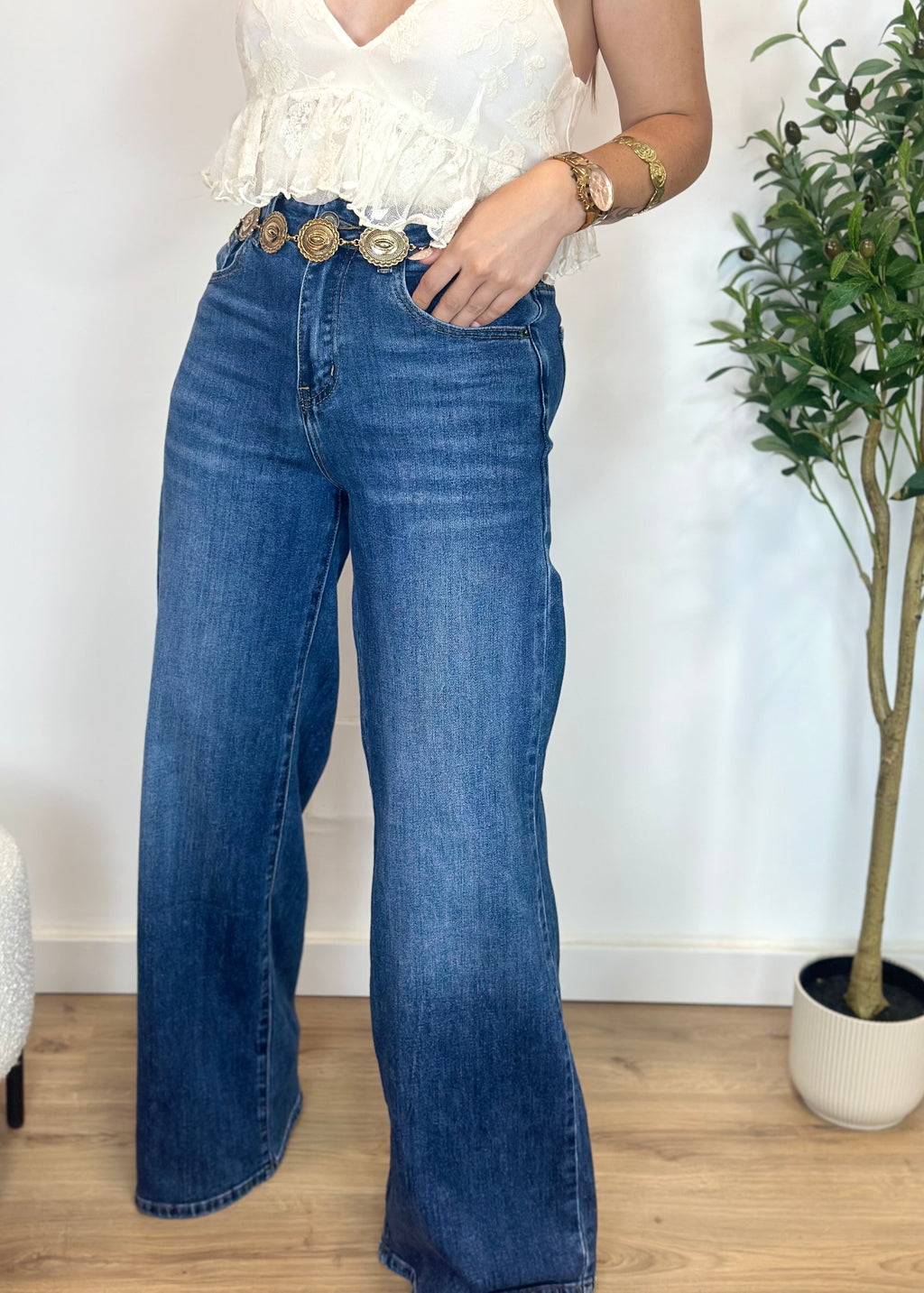 JEANS WIDE LEG