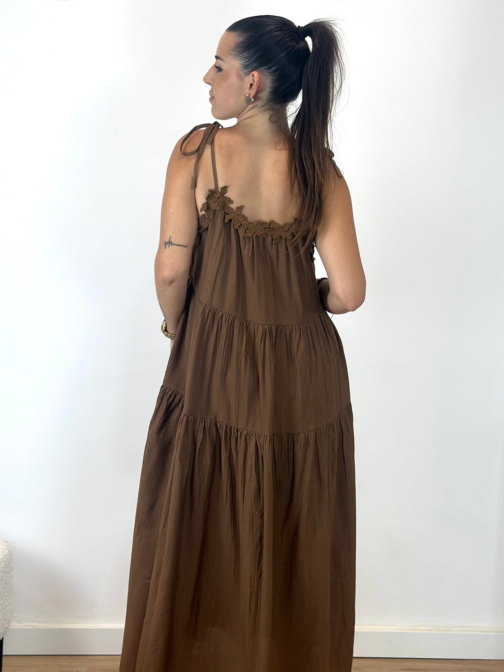 VESTIDO FLORES LAZO