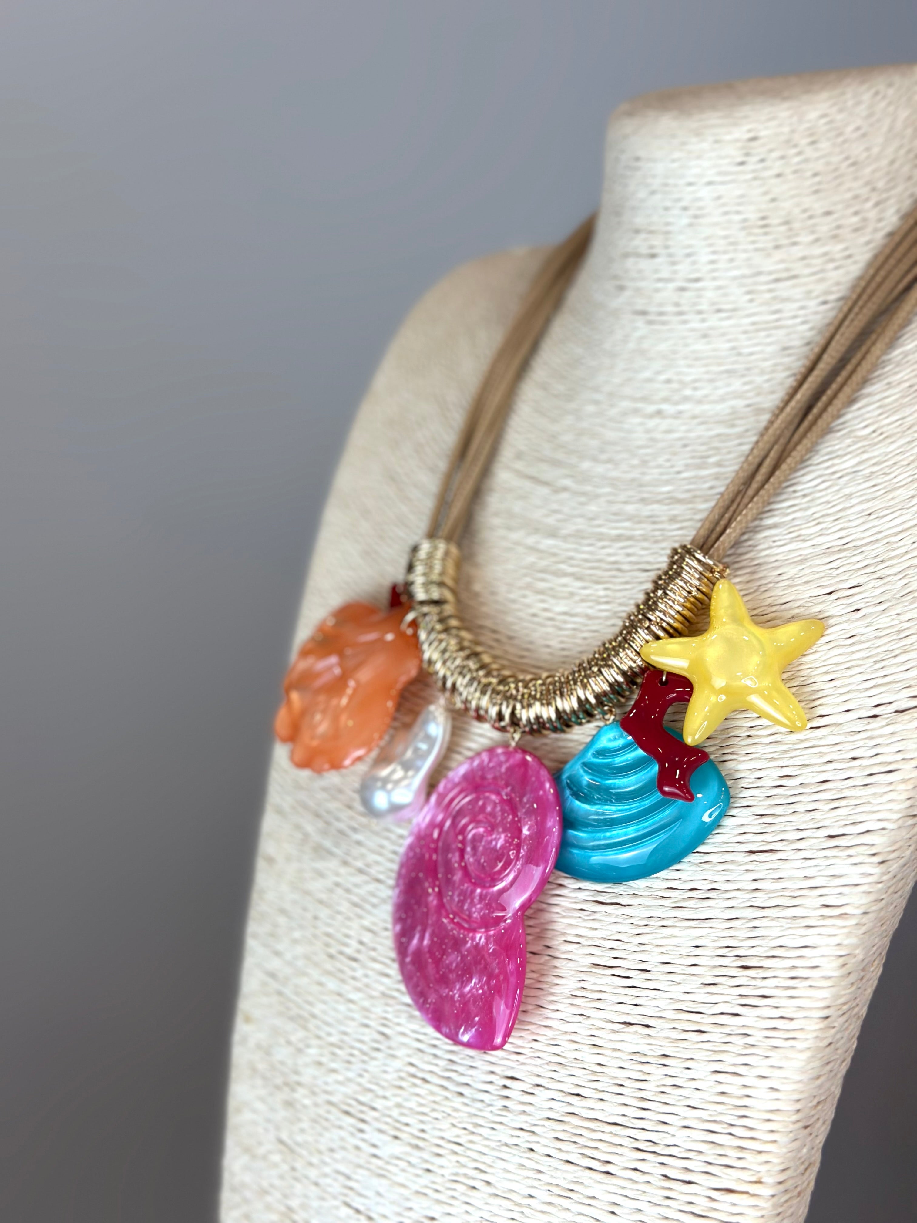 COLLAR SEA COLOUR