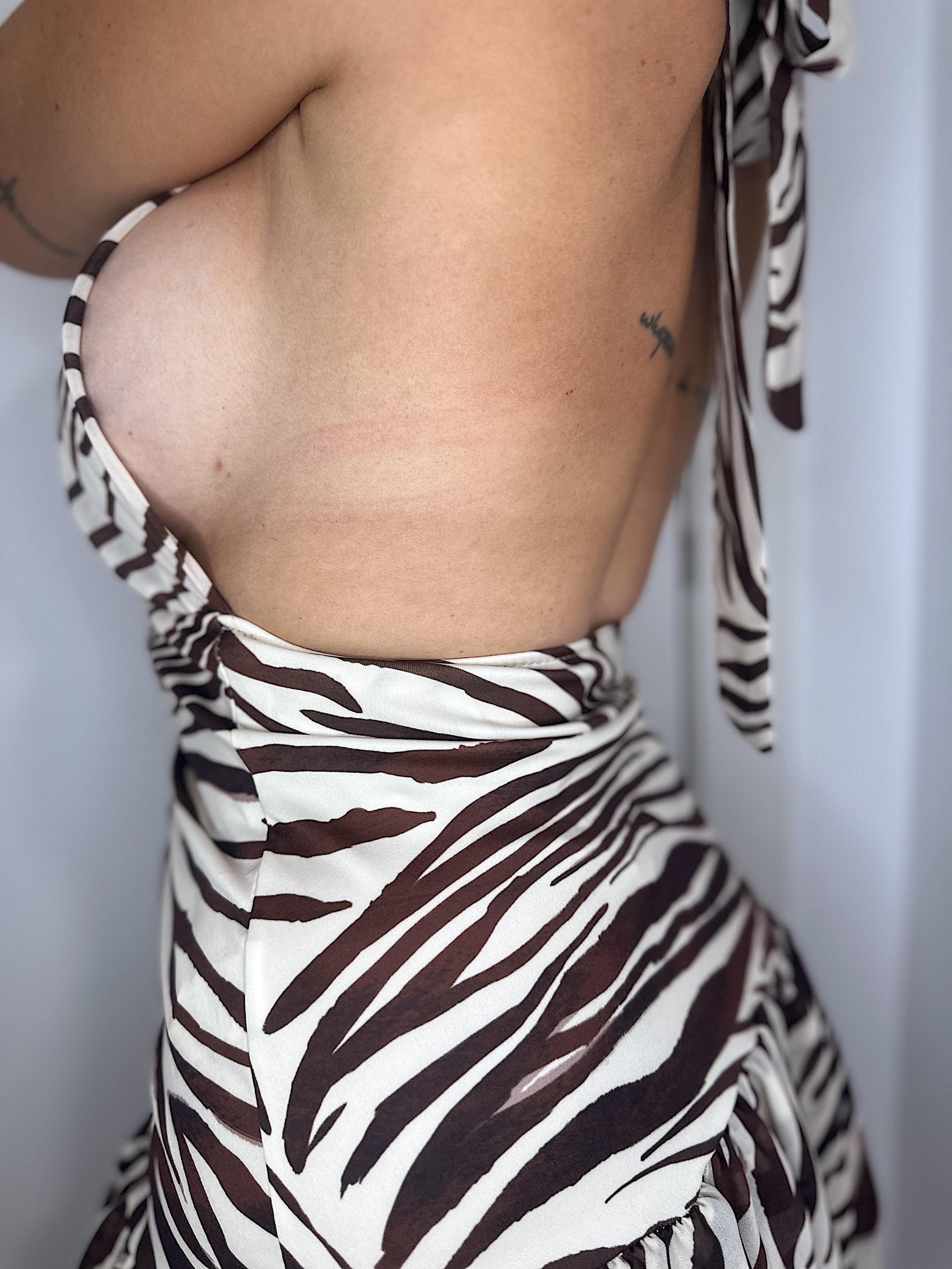 VESTIDO CEBRA