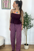 TOP EFECTO LINO BUGAN