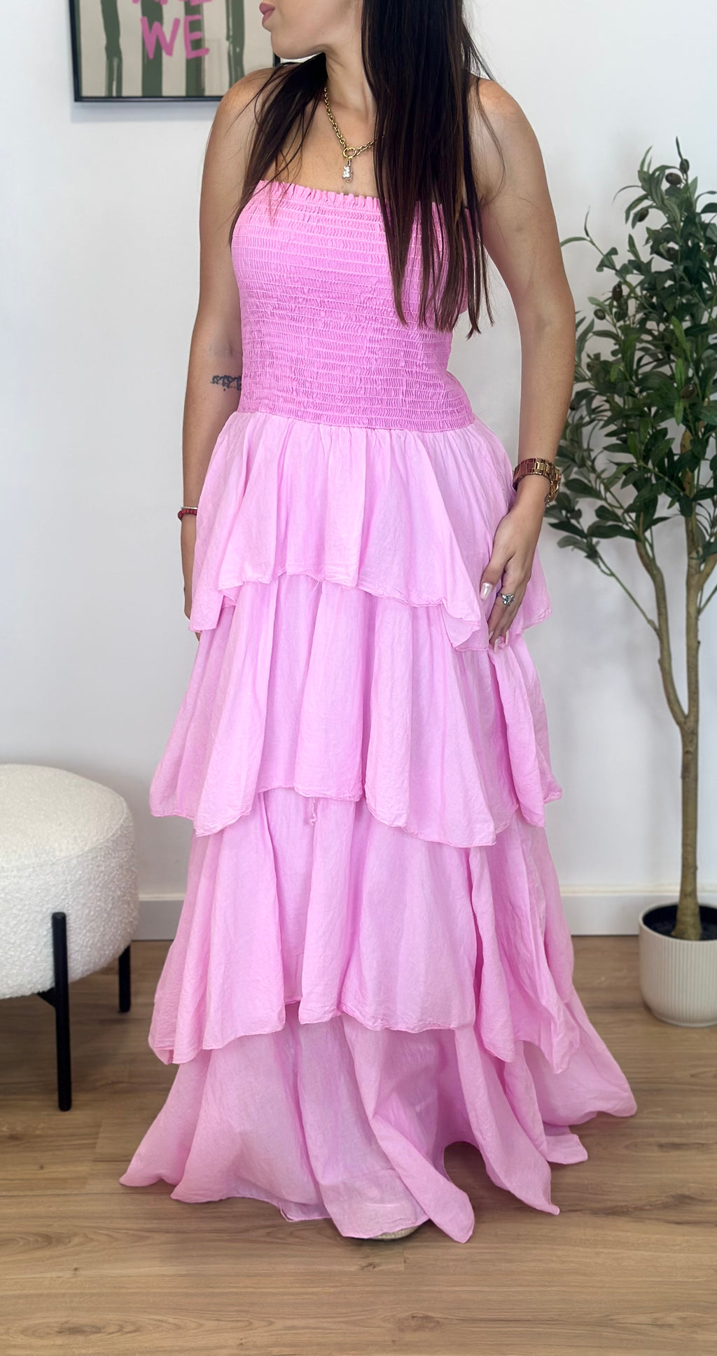 VESTIDO PREMIUM VOLANT