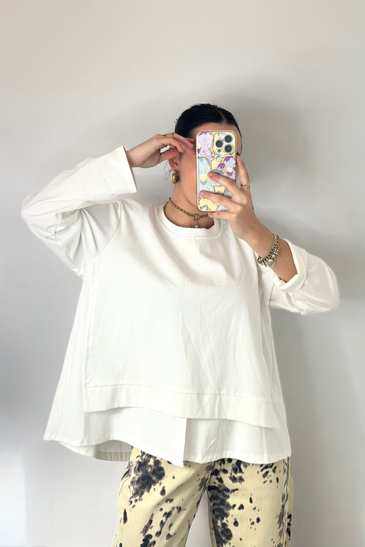 SUDADERA OVER DETAIL