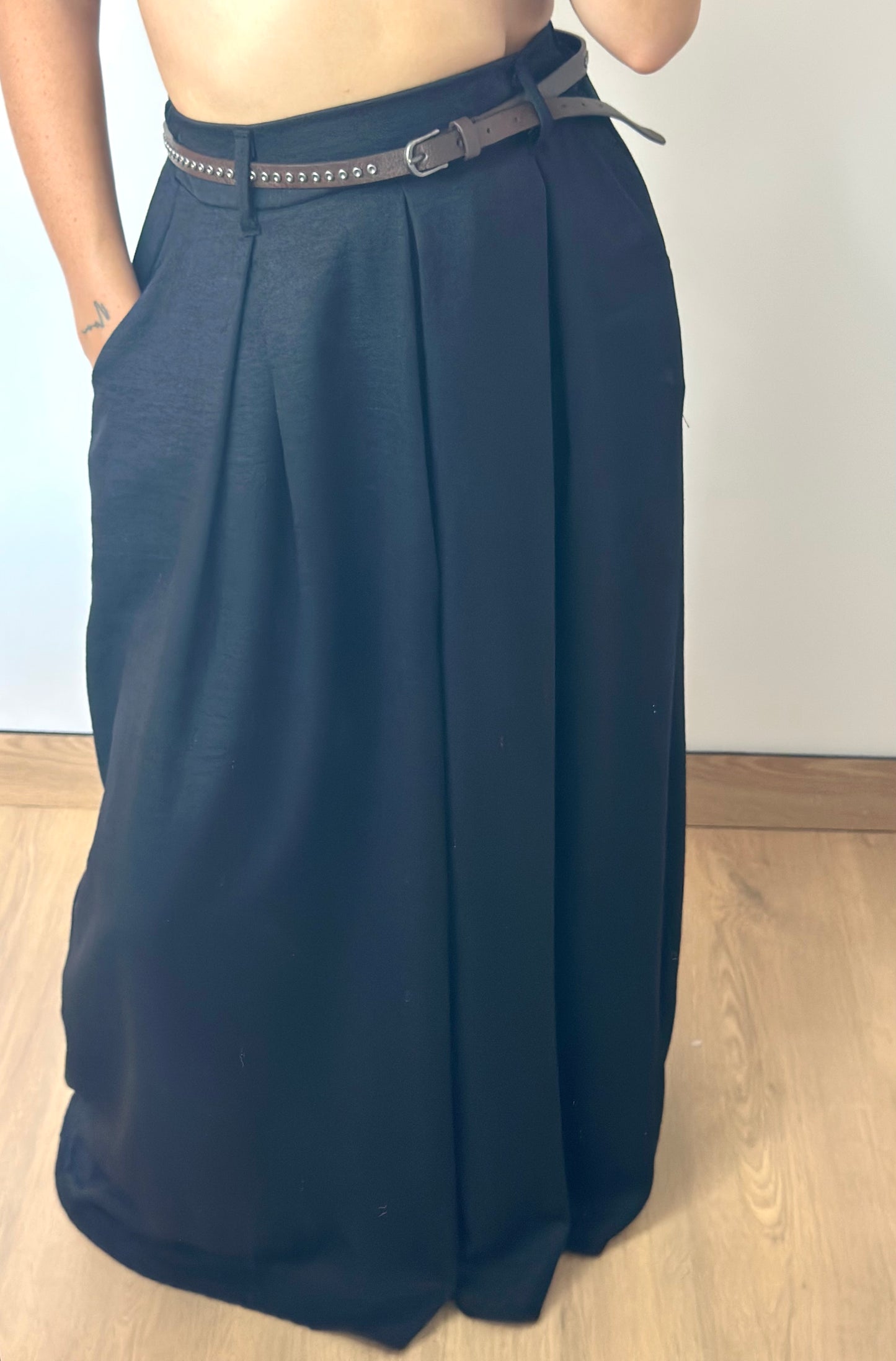 PANTALÓN FALDA EXTRA WIDE LEG