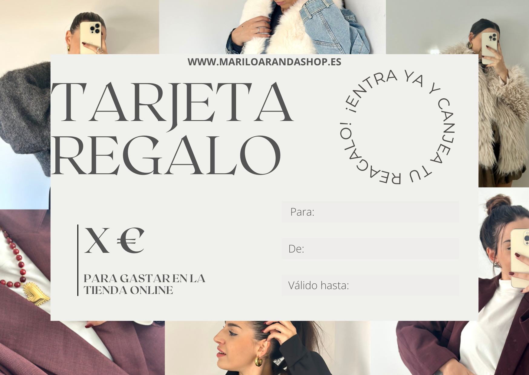 TARJETA REGALO