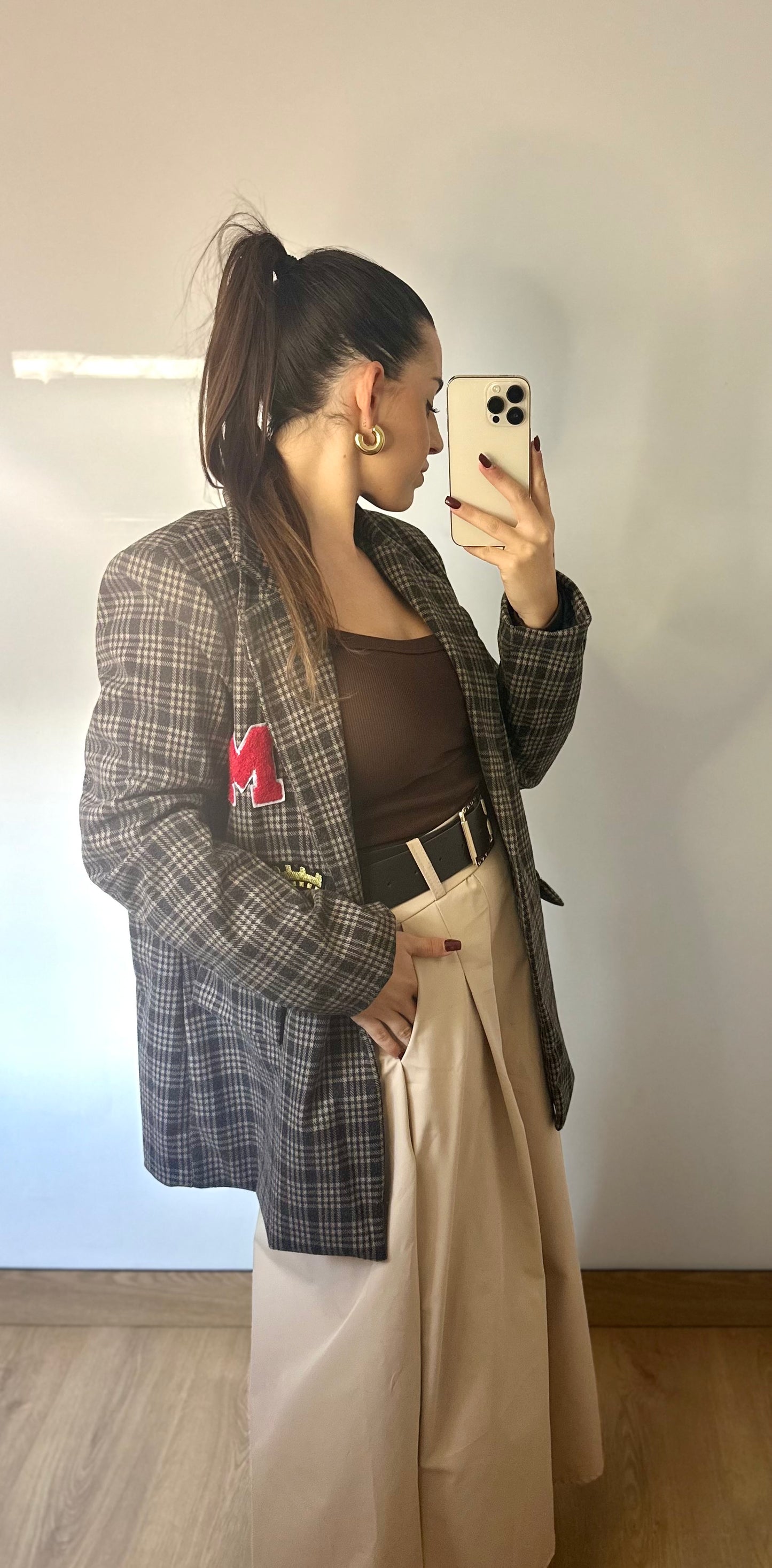 FALDA MAXI CON CINTURÓN