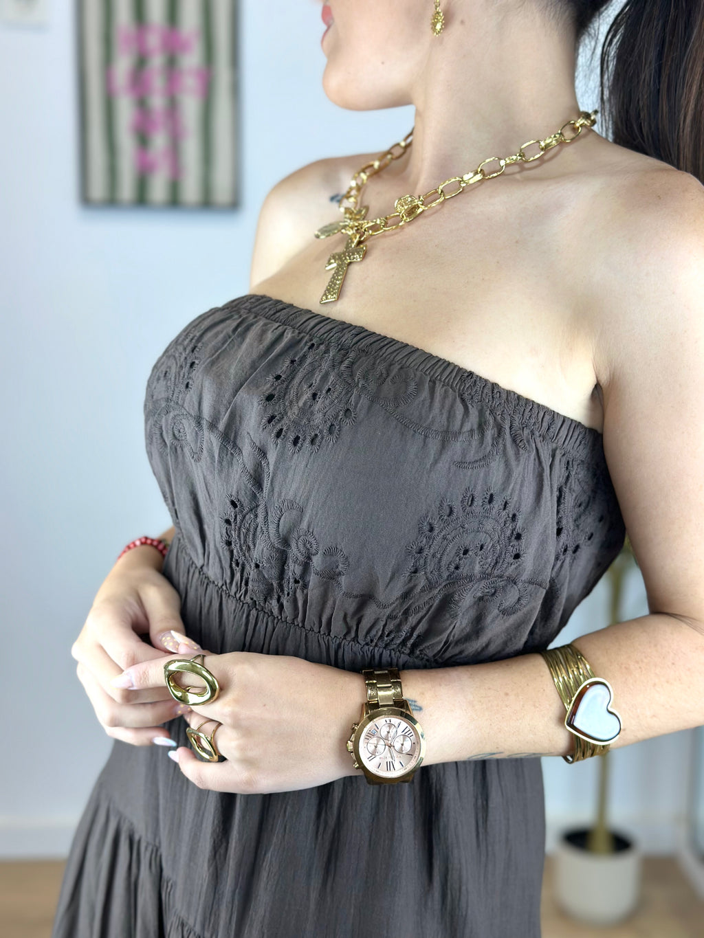 VESTIDO PREMIUM CALADOS